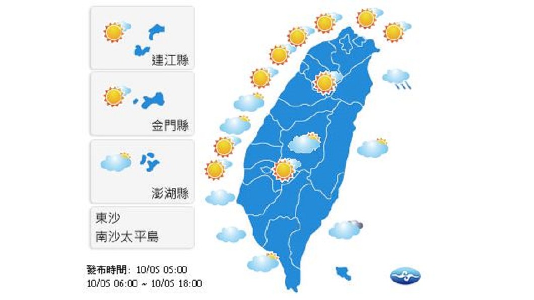 圖／中央氣象局