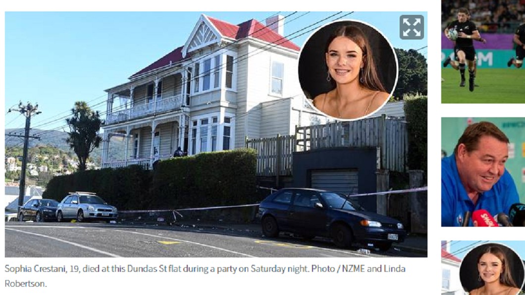 克雷斯塔尼遭活活踩死。圖/翻攝自New Zealand Herald