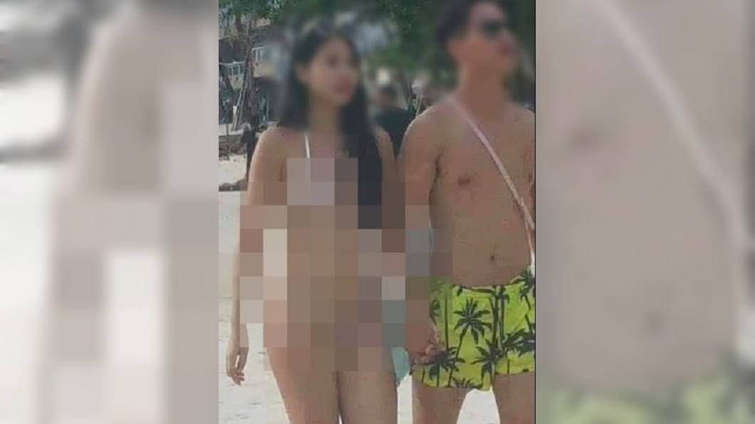 女穿1條線比基尼「3點走光」挨罰 照片曝光網瘋傳
