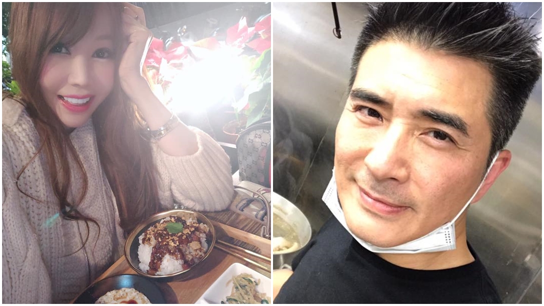 女星婷婷與男星前夫邵昕7年前協議離婚。圖／翻攝自婷婷臉書、邵昕臉書