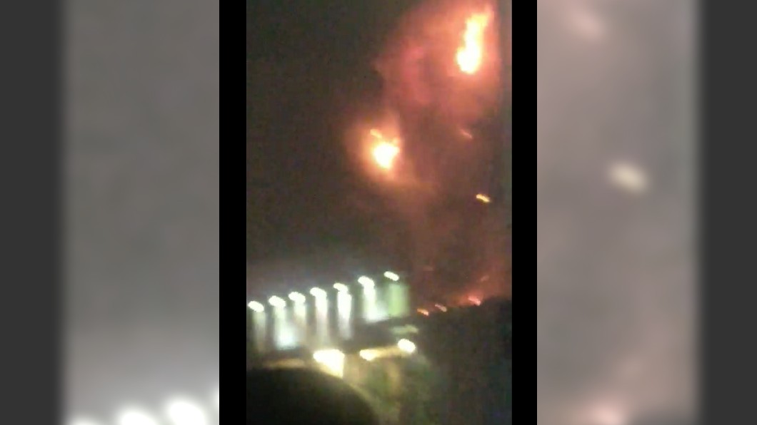 新竹市湳雅街發生火警。 圖／翻攝自 新竹爆料公社