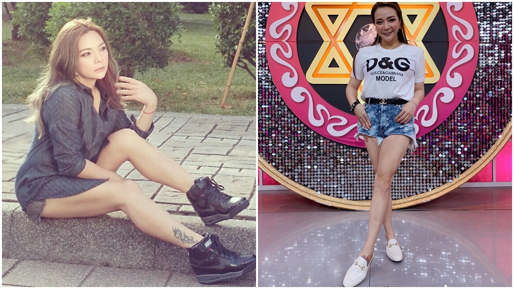 小甜甜近年來積極瘦身,身形幾乎小了一號。圖/翻攝自小甜甜IG