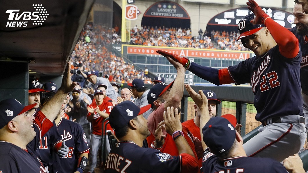 MLB世界大賽首戰 國民5比4擊敗太空人拔得頭籌