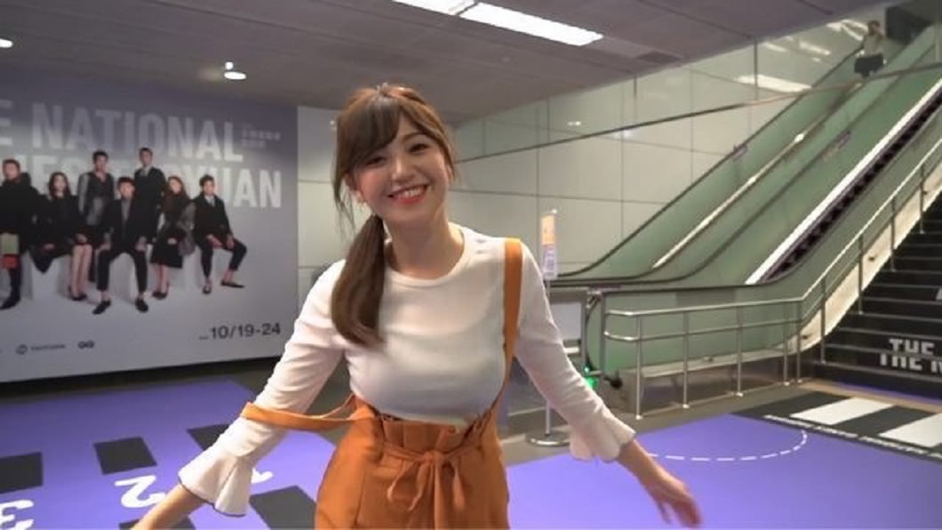 簡懿佳幫桃園大眾捷運公司拍攝宣傳影片。(圖/翻攝自YouTube)