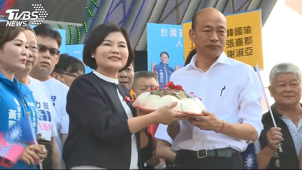 雲林女婿返鄉造勢 韓國瑜承諾力拚農漁貨外銷