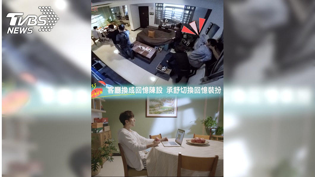 天堂的微笑一鏡到底拍攝。圖/TVBS