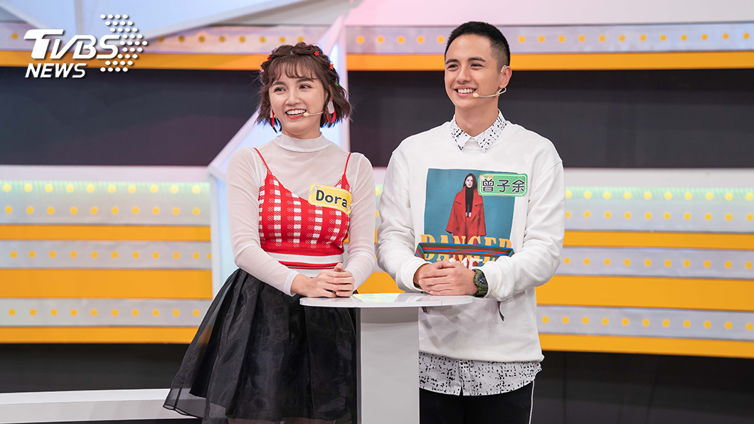 TVBS《食尚玩家-歡樂有夠讚》 Dora和曾子余。圖/TVBS