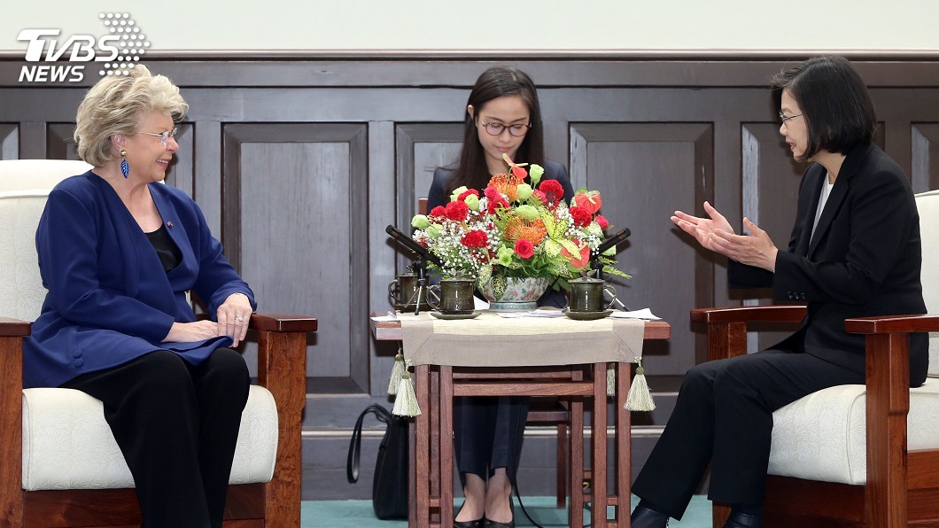 接見盧森堡議員 蔡總統:歐洲挺台力道前所未見