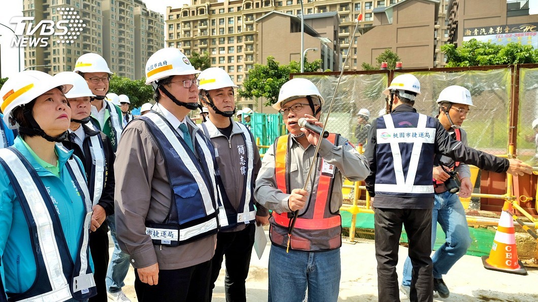 桃園捷運綠線高架工程　鄭文燦：有信心如期完成
