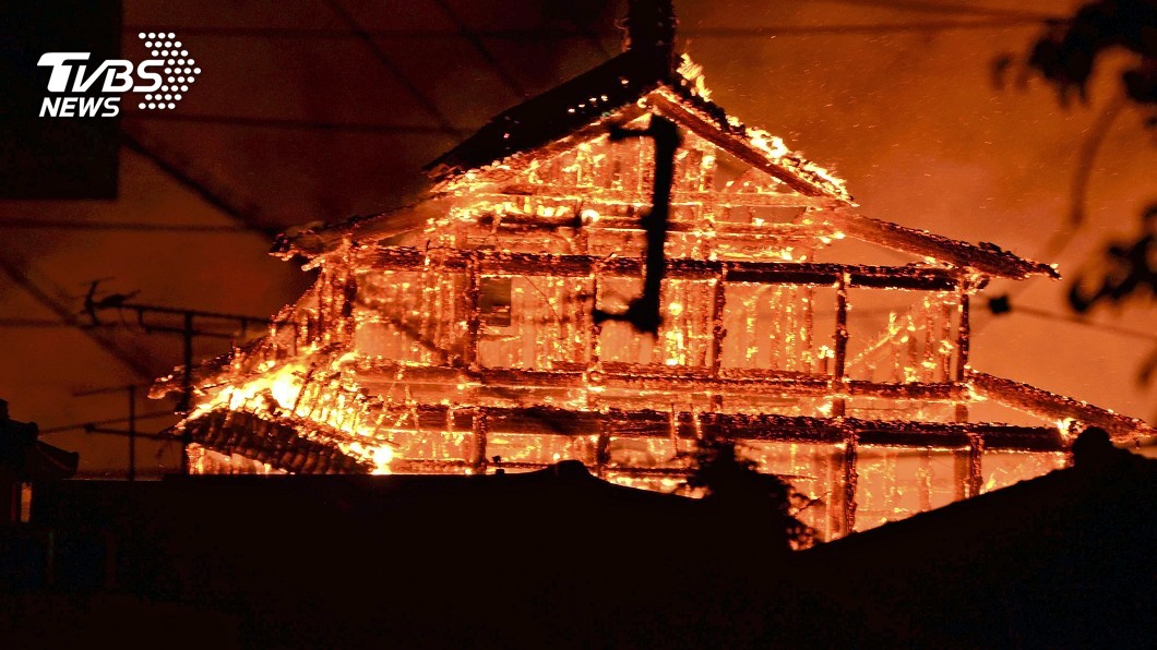 暗夜惡火燒光首里城 不排除人為過失