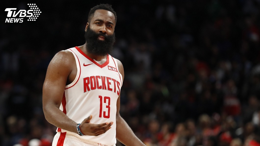 哈登轟炸59分 NBA火箭159比158險勝巫師