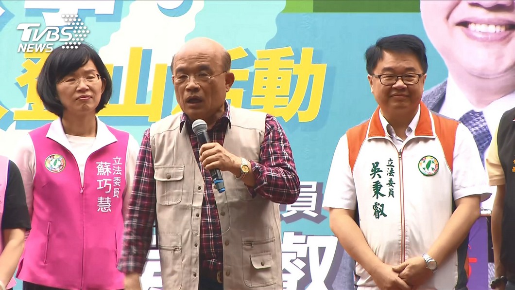 蘇花改選前通車挨批買票 蘇:政府有效率
