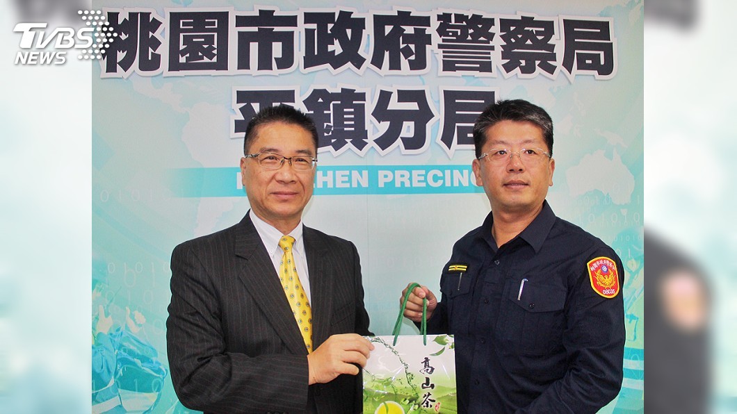 視察平鎮警分局打氣 徐國勇:政治人物不該造謠