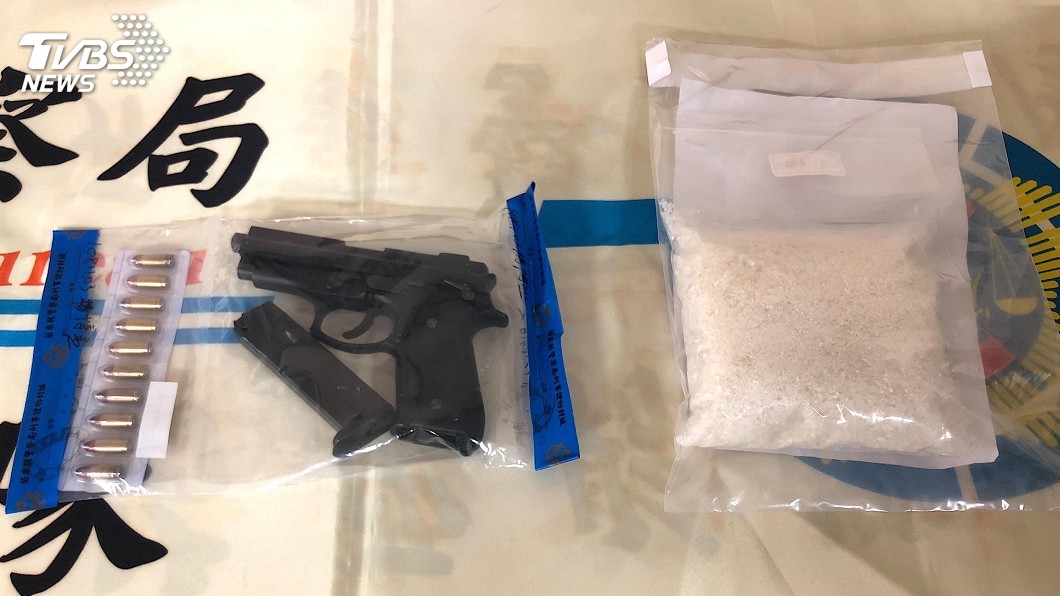 苗栗警跨轄緝毒 查獲1公斤K他命與槍彈