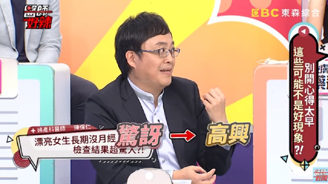 陳保仁醫驗染色體發現她其實是男生。圖/翻攝自YouTube《醫師好辣》頻道