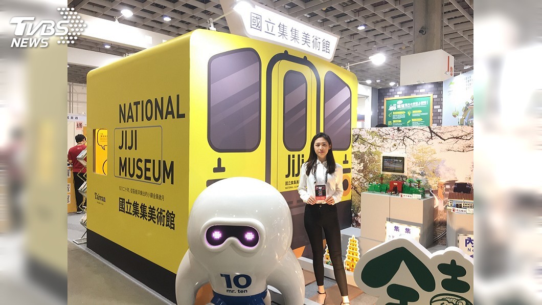石虎列車現身台北旅展 彷彿體驗台鐵集集線
