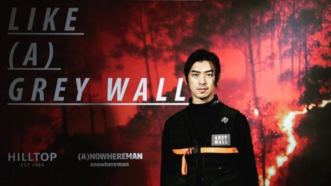 陳柏霖出席(A)NOWHEREMAN自家潮流品牌活動。圖／翻攝自陳柏霖Instagram