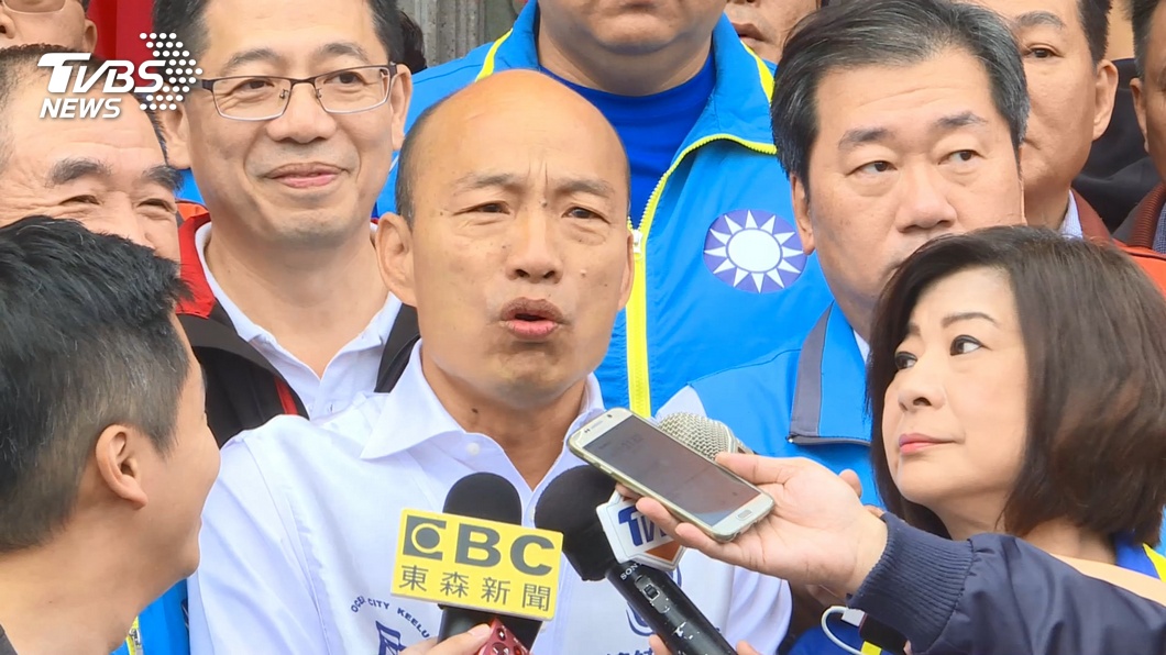 副手敲定! 韓國瑜笑回:人選頭髮比我多