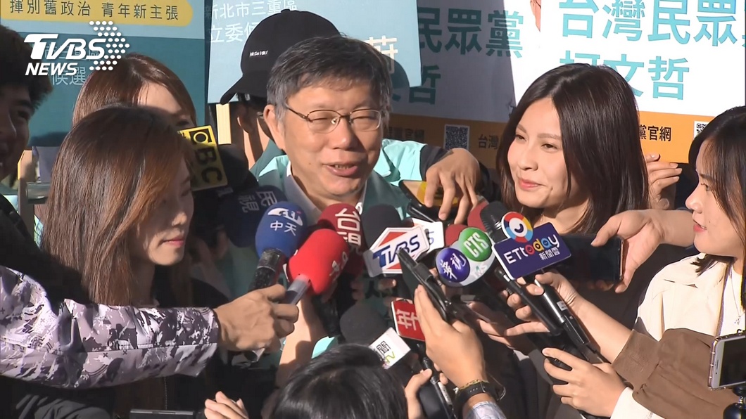 韓批民進黨政府像匈奴 柯文哲:廣告界奇才