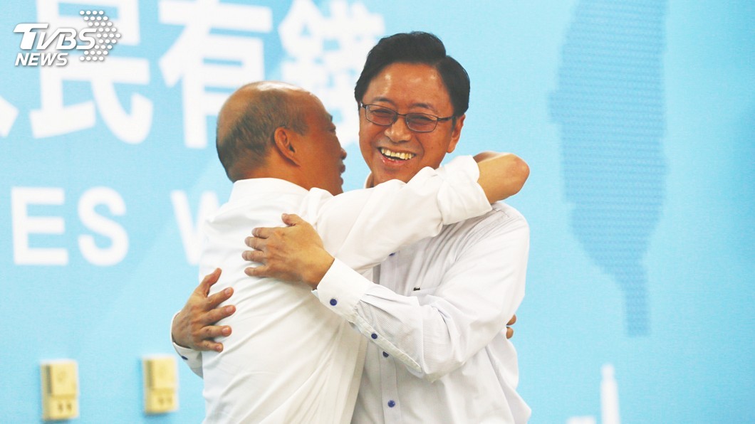 「國政配」成軍 朱:兩人一定能同心協力打贏選戰