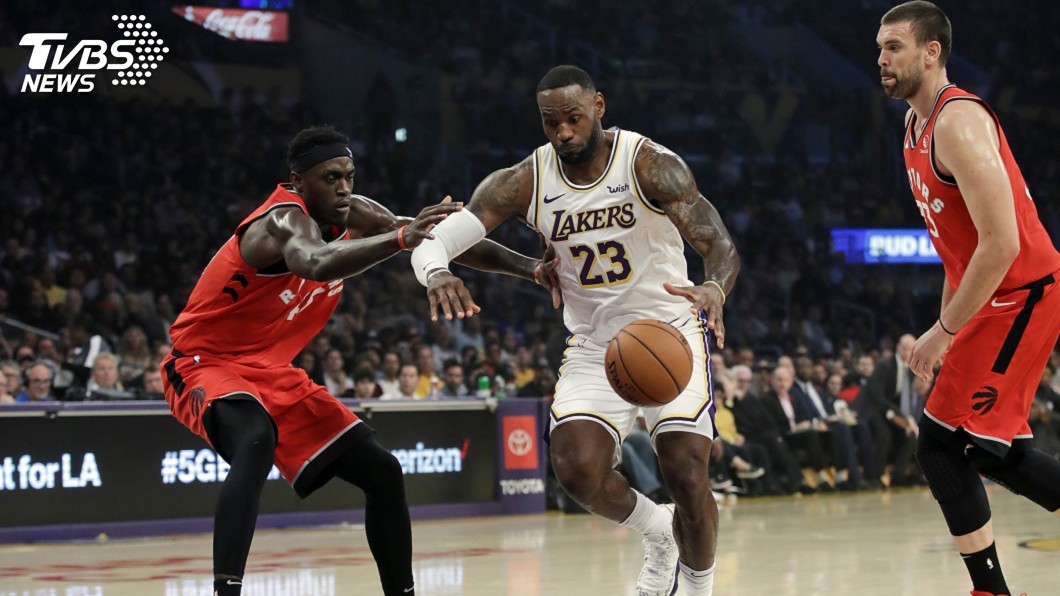 詹姆斯大三元無用 NBA暴龍斬湖人7連勝