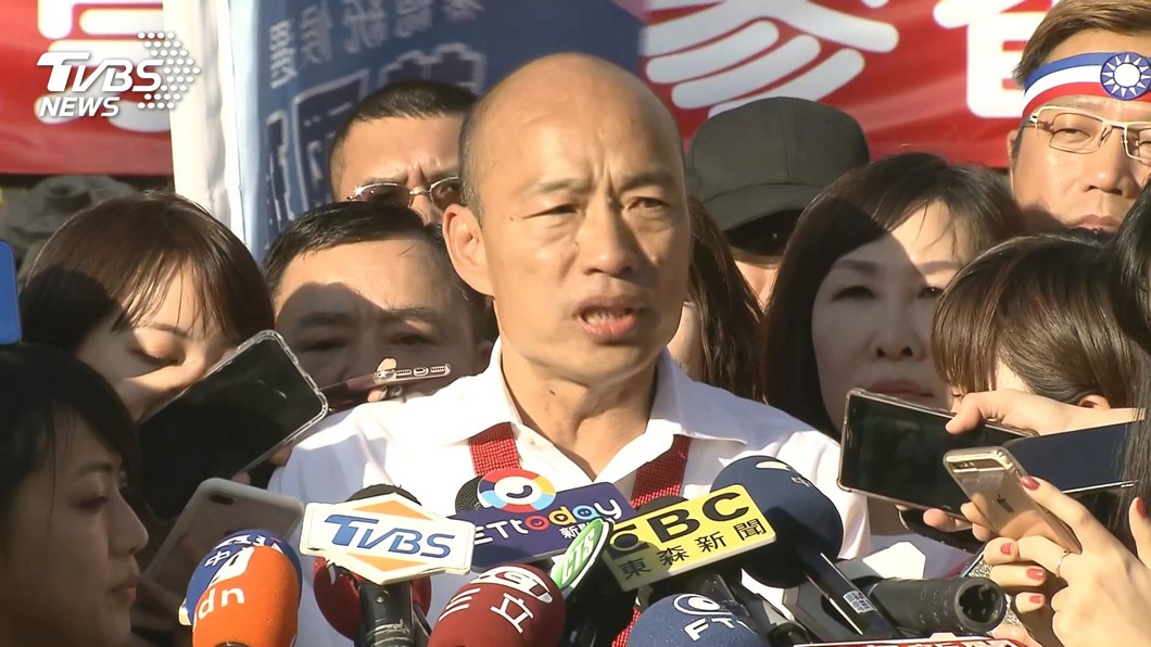 韓國瑜：香港問題的核心是反港獨雙普選