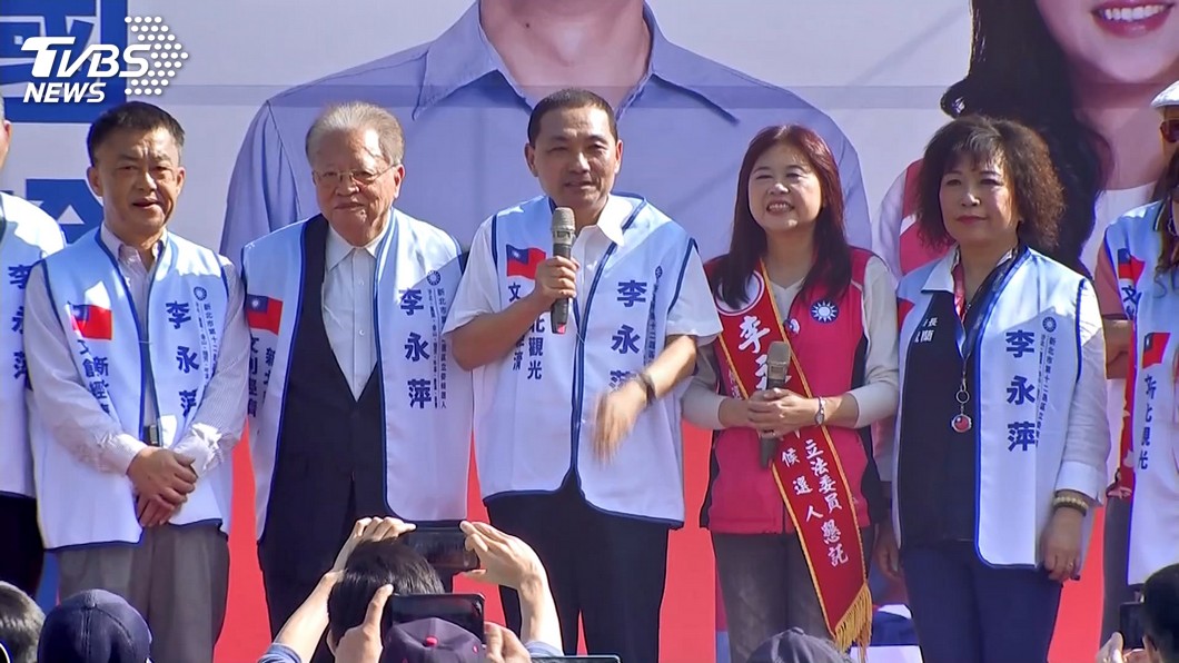 輔選剛好都未跟韓國瑜同框 侯友宜:時間不湊巧