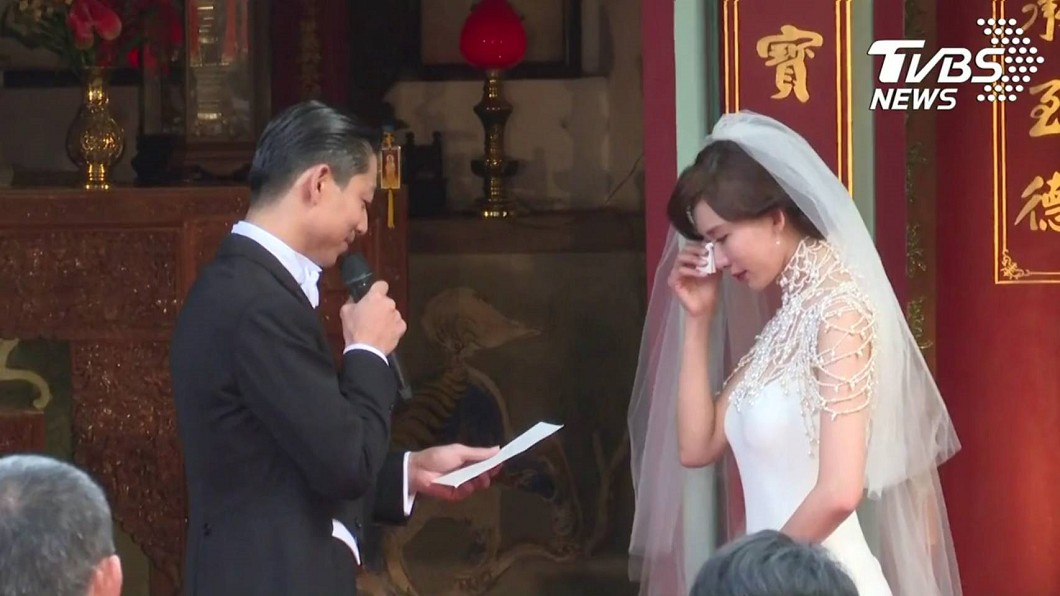 台灣第一名模林志玲與日本「放浪兄弟」成員AKIRA舉行婚禮。圖/TVBS資料照