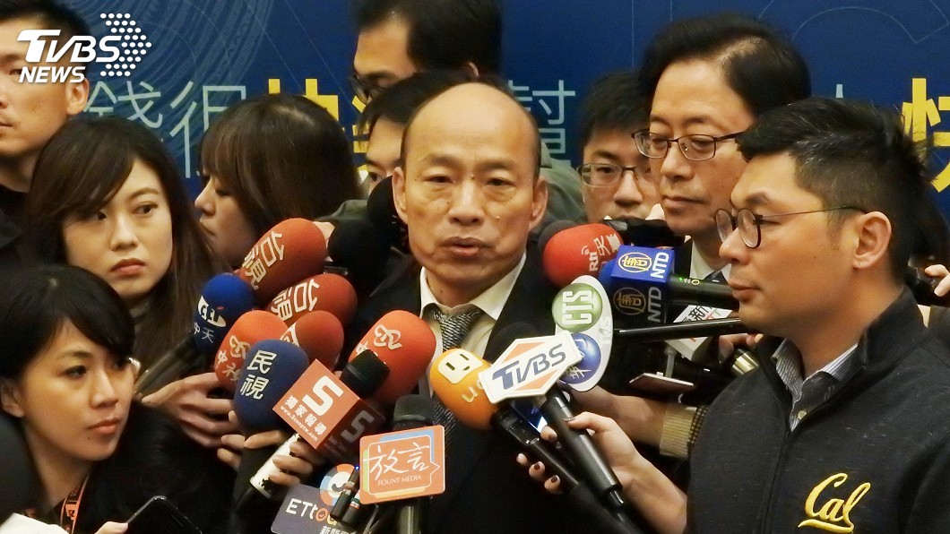 韓國瑜:民進黨用欺騙治國 總統府在等一個良心