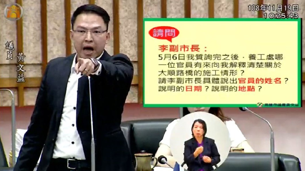 圖/翻攝自高雄市議會臉書直播