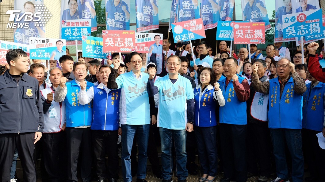張善政陪同吳志揚登記　再抨擊台商回流政績