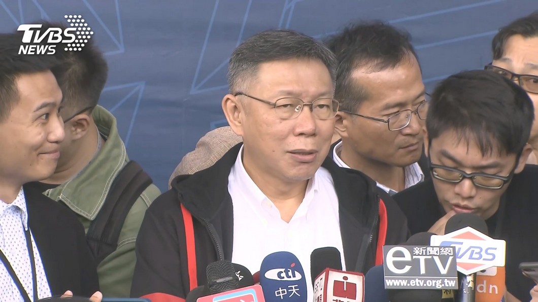 稱邱毅像中共提名挨告 柯文哲:我只是白目說出