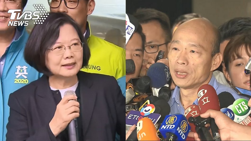 遭小英狠酸沒上班　韓國瑜反嗆：她拚選舉又領薪水