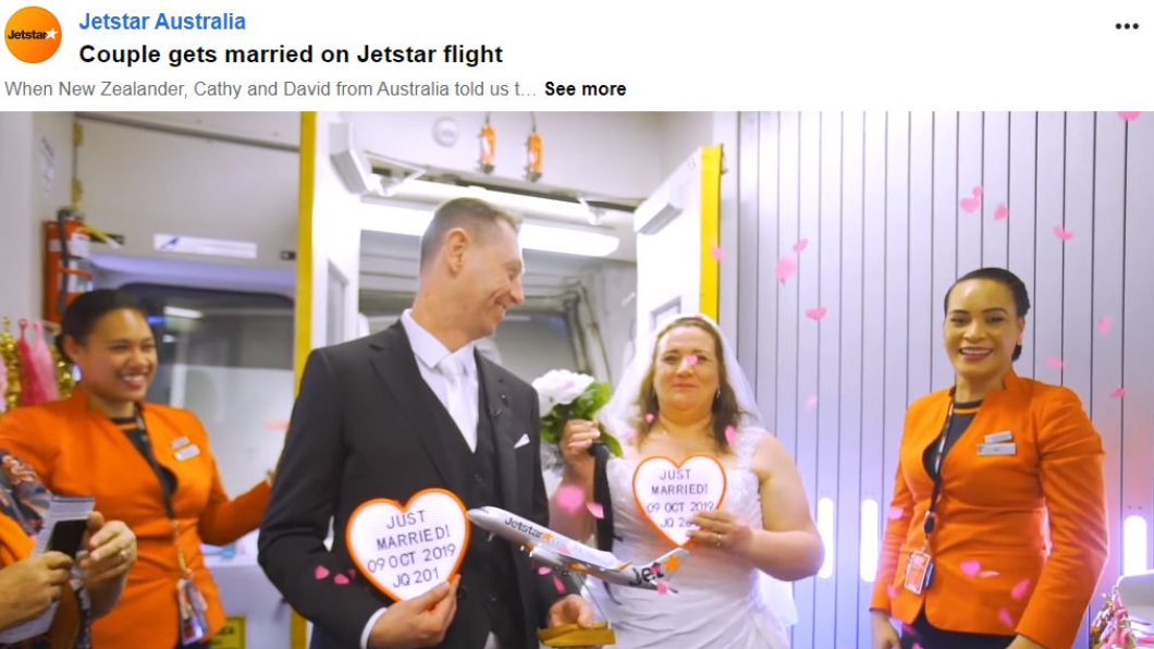 圖/翻攝自Jetstar Australia臉書
