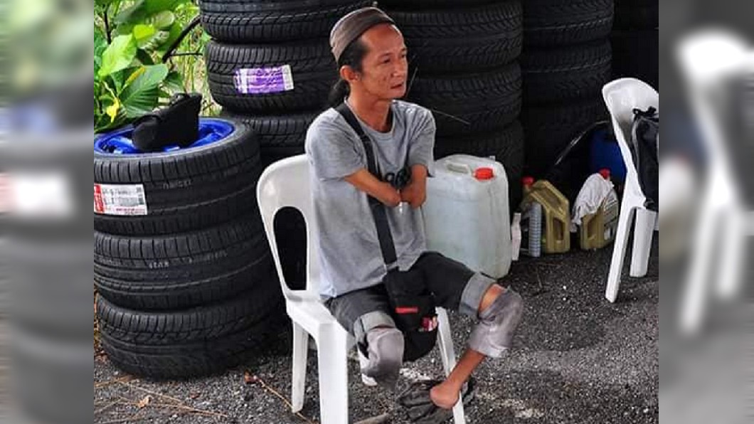 沒4肢!客「同情」害0生意 身障修車師:請別可憐我