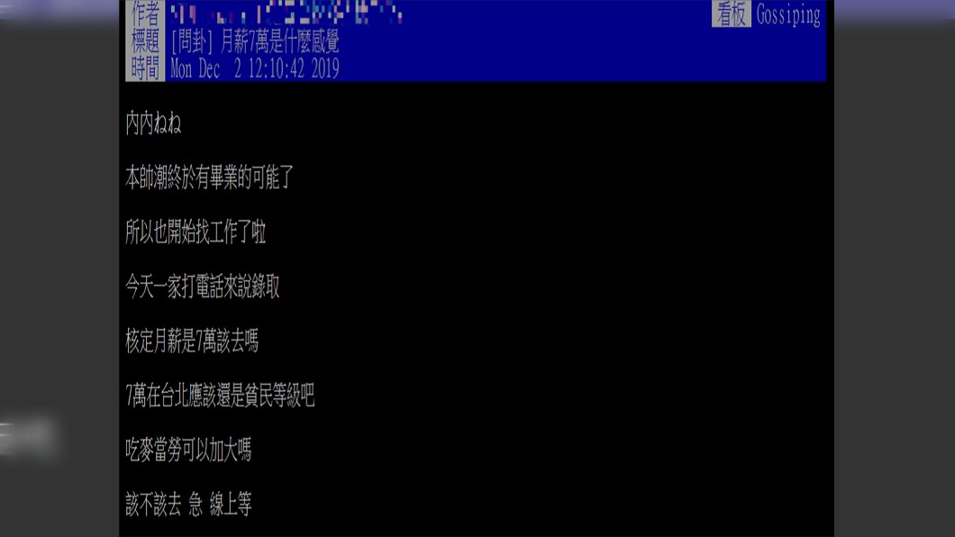 原PO發文尋求鄉民意見。圖/翻攝自PTT