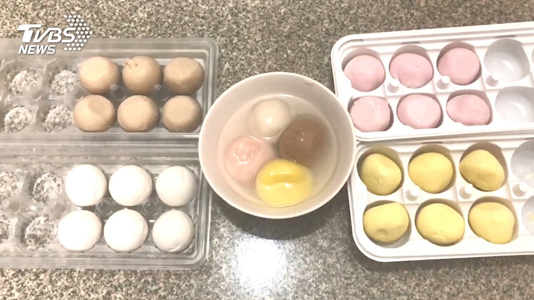 湯圓暖呼呼口味多樣 布丁、花生、黑糖、草莓