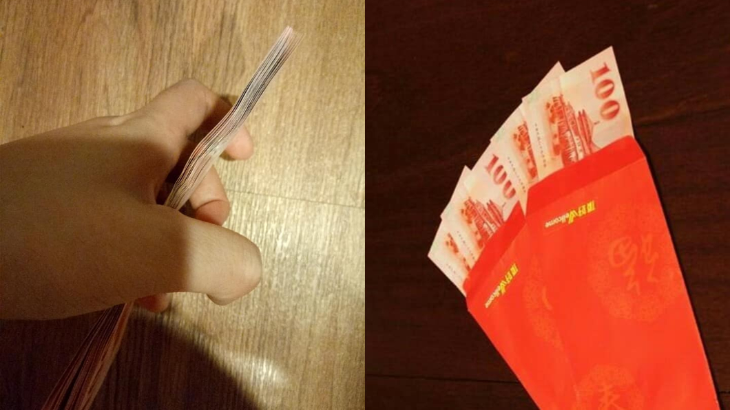 原PO在不要的外套發現一疊鈔票。(圖/翻攝自爆廢公社)