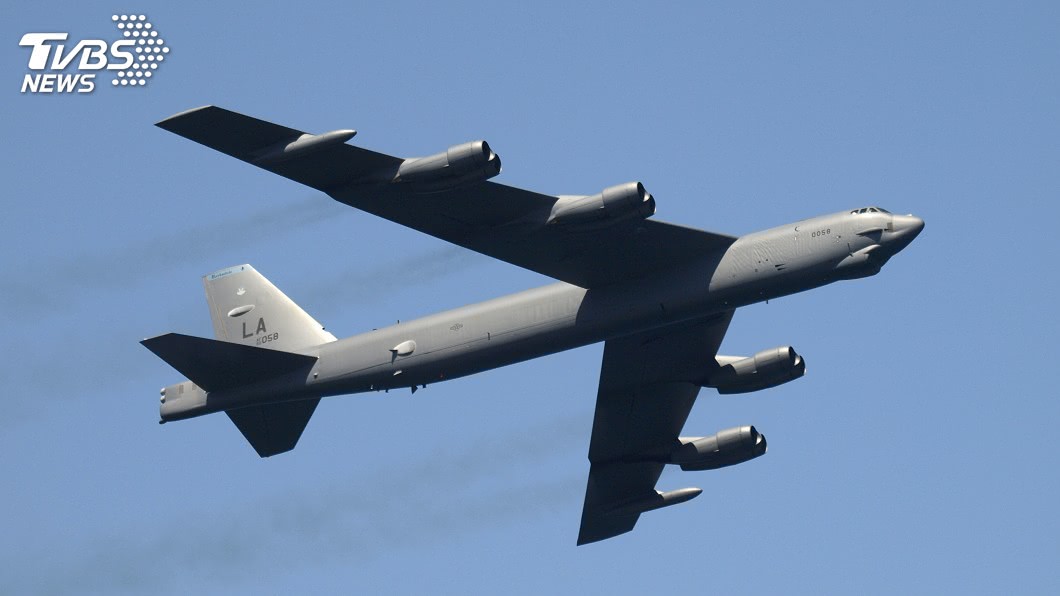 國防部證實　美軍B-52轟炸機今飛經東部空域