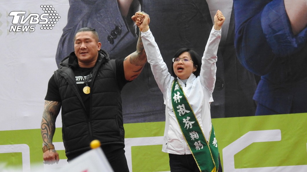 館長首次站台 幫林淑芬助選直呼好緊張