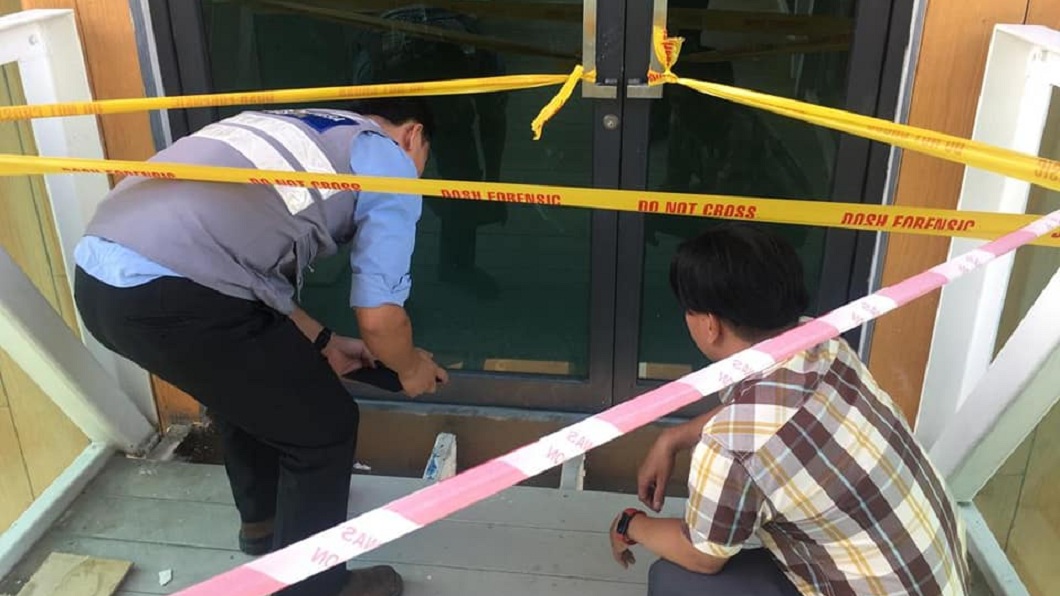 該起事故原因目前警方仍在調查中。(圖/翻攝自臉書)