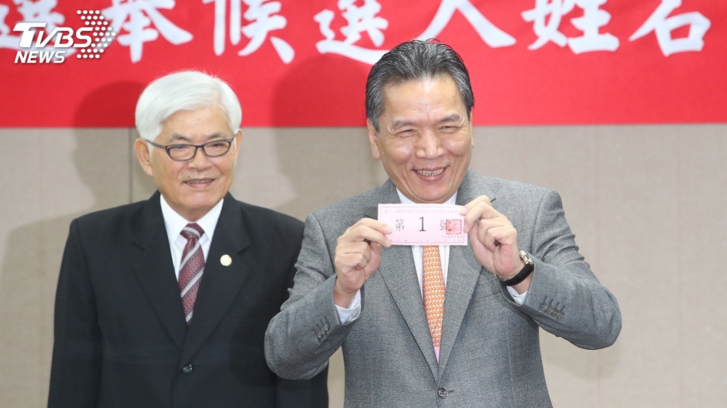 2020總統大選號次出爐　宋楚瑜1韓國瑜2蔡英文3