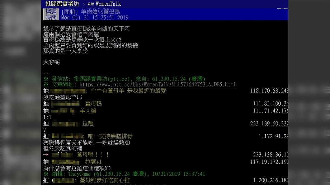 圖/翻攝自PTT