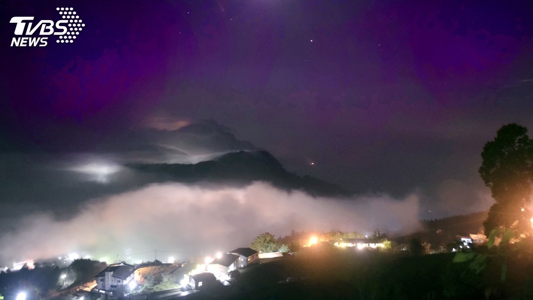 秋冬限定夜景！　阿里山石棹「七彩琉璃光」