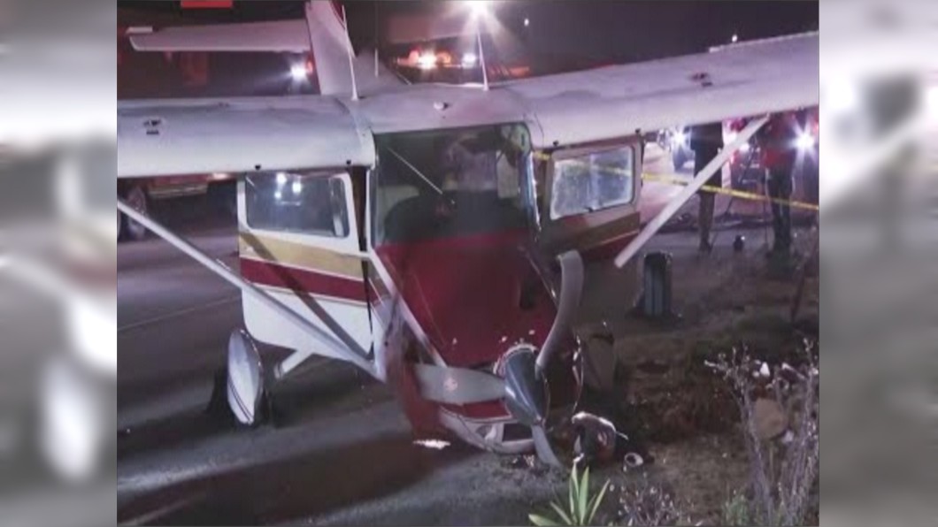 美加州小飛機迫降高速公路! 求救錄音檔曝光