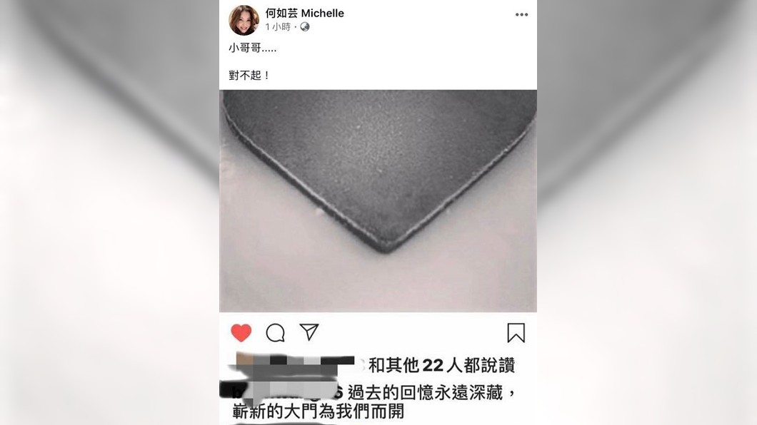 圖/翻攝自何如芸臉書