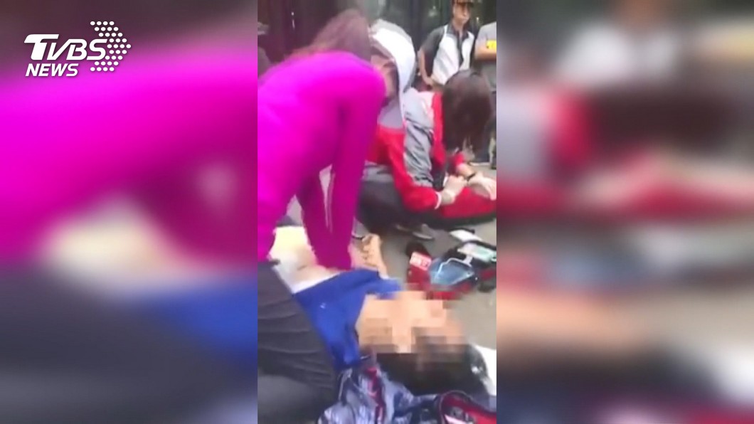 尋找紫衣天使！　女子CPR救回命危遊客