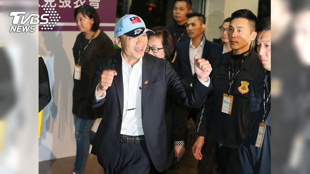 總統政見發表會　韓國瑜高喊中華民國萬歲