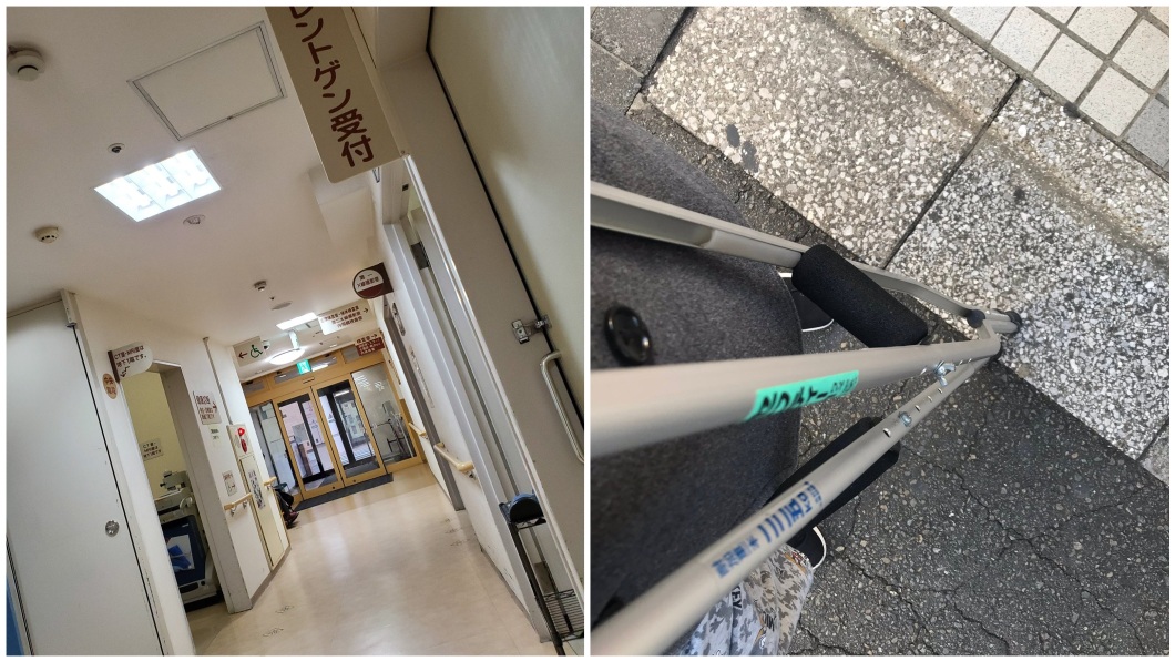 事後被打的男友自行到醫院治療,並表示不會提告。(圖/翻攝自推特)