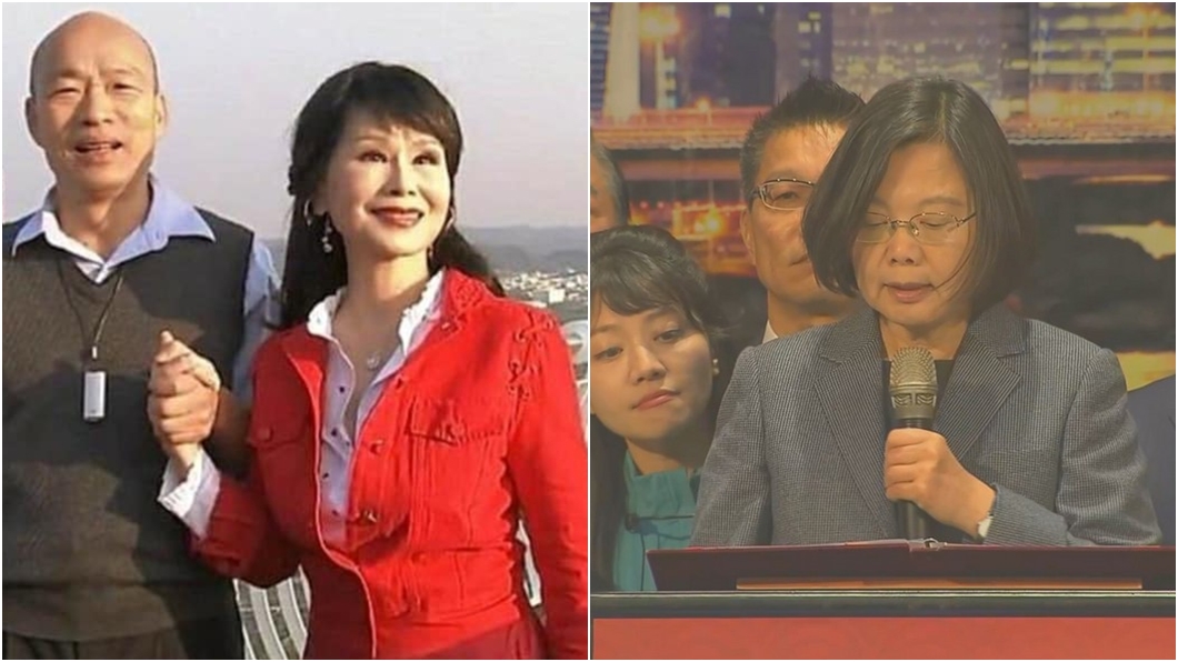 不忍了!心疼韓國瑜被酸草包 女星發文重砲轟蔡英文